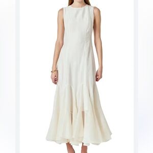 Endless Rose Cream Sleeveless Dress